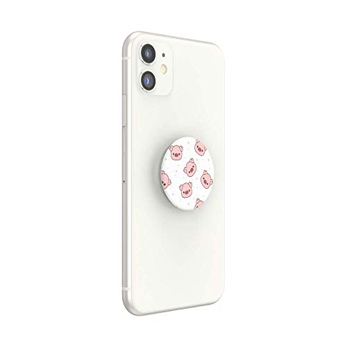 Image of PopSockets Adhesive Phone Grip, Holder, Phone Stand, White - Oinklettes