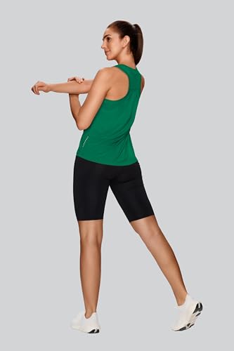 Image of XIEERDUO Tank Top for Women Racerback Sleeveless Workout Tops Loose Fit Yoga Running Gym Shirts for Women