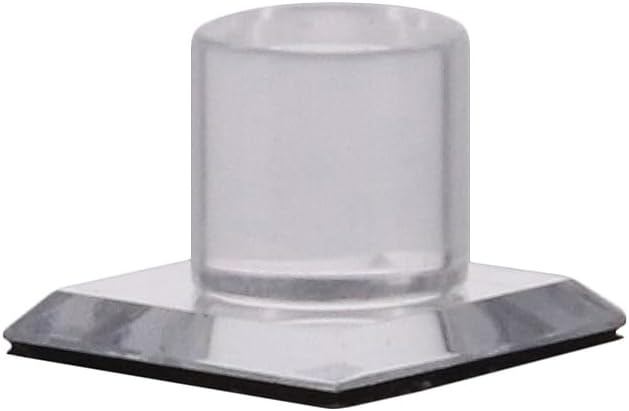 Clear Acrylic Stick-On Mirror Knob