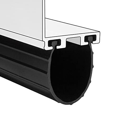 Superbobi Garage Door Bottom Weather Seal Genuine Part Number 154448 - Door Length: For 20' Wide Doors For Wayne Dalton 8000 And 9000 Series Foam Core Doors… (20') #TOP2