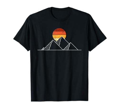 Pyramide Sonnenuntergang T-Shirt