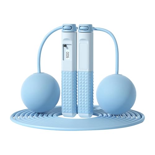 Corde à sauter avec compteur de sauts intégré pour fitness et entraînement à la maison