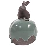 TOPPERFUN Kleine Keramikvase für Blumen Chinesische Tischdeko aus Keramik Stilvolle Vase für Wohnkultur für Freunde Langlebig und Elegant