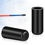 Arrowbash 2 Pcs Replacement Javelin Rubber Tip Track and Field Training Throws Rubber Javelin Replacement Tip for Men and Women 600g 800g Javelin(Black)