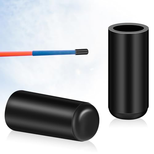 Arrowbash 2 Pcs Replacement Javelin Rubber Tip Track and Field Training Throws Rubber Javelin Replacement Tip for Men and Women 600g 800g Javelin(Black)