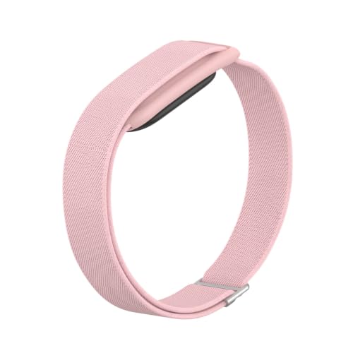 UGYMSIA Fitbit Air�Ή� �L�k�i�C�����o���h ��r�p�E���p2�^�C�v ���i�K���� �B�����^���o�b�N�� �ʋC�� �����x���g 16�F (���X�g�o���h,�p�[���s���N) [���s�A���i]