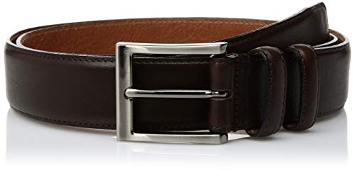 Trafalgar Men's 100% Leather Dress Belt, Brown Terry, 32 #TOP11