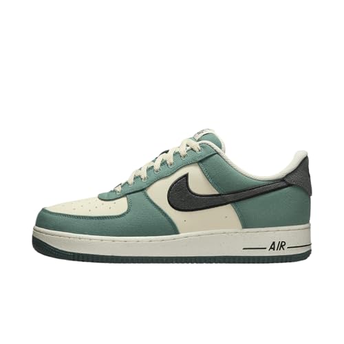 Nike Air Force 1 '07 LV8 Notebook Doodle Men's Basketball Shoes Size 8.5 US FQ8713-100 Coconut Milk/Vintage Green