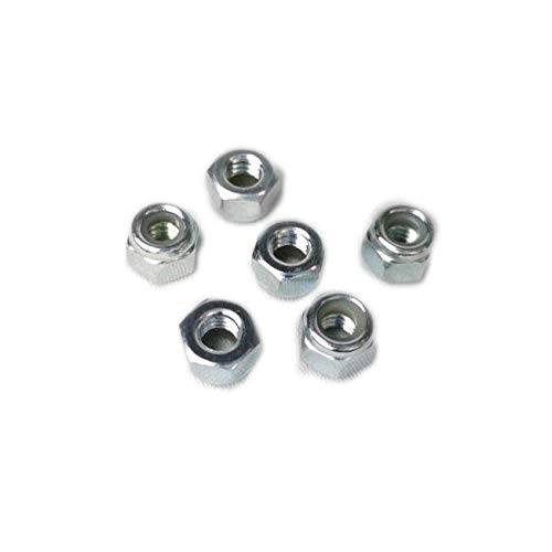 Image of LAEGENDARY 1:8 Scale RC Cars Replacement Parts for Nitro Truck: Nylon Lock Nut M4 - Part Number - NI-1035