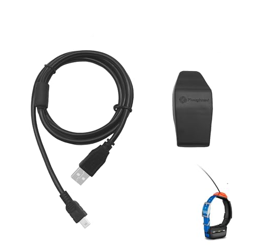Ploughnavi for Garmin T5 TT15 TT10 Charger Clip, Replacement Dog Collar Charging Clip Cable Cord