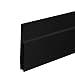 MAZU Door Bottom Seal Strip Energy & Money Saving in Hot Summer Save Air Conditioner Cost Keep Bugs&Noise Off Under Door Sweep Weather Stripping Door Draft Stopper 2" x 39" (Black)