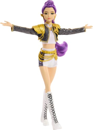 Image of ​Mattel Kpop Demon Hunters HUNTR /X Rumi inchGolden inch Singing Doll