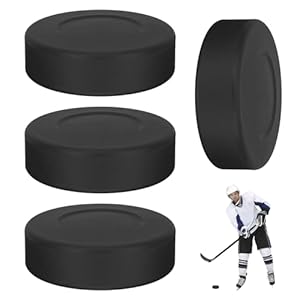 Veesper 4er Hockeypucks Schwarz UL8R7VZV0SEBUY
