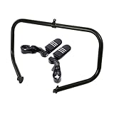 TXRRZMI Dull Black Highway Engine Crash Bar Footpegs Steel Tubing Front 49050-09A and Exchange,Repair your car