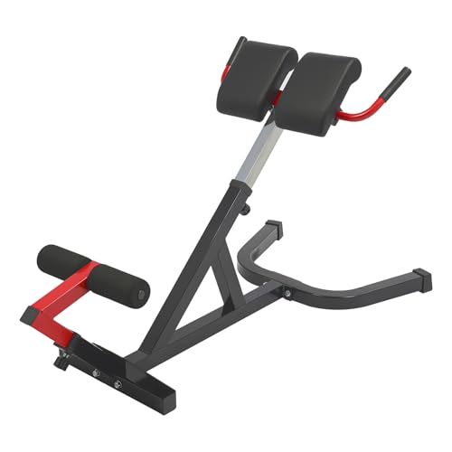 Banc de musculation multifonction pour le dos pour la maison, banc abdominal ergonomique, pédales antidérapantes, charge maximale 200 kg, idéal pour l'entraînement à la maison, la gym, le bureau