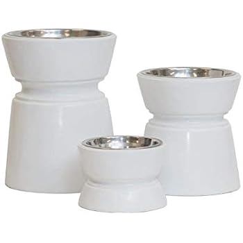designer elevated dog bowls