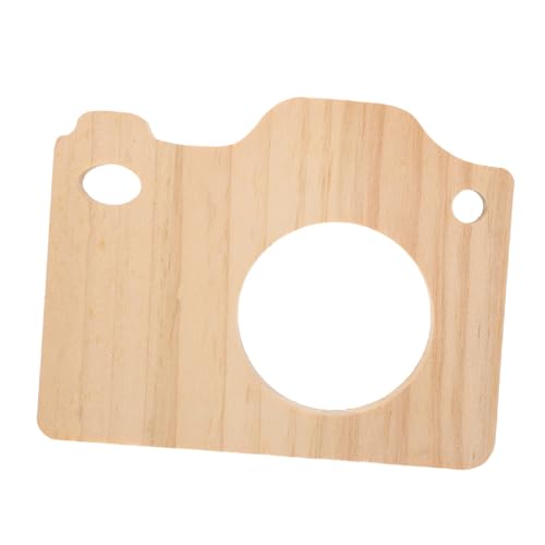 Originale Macchina Fotografica in Legno Decorazione Giocattolo Per Bambini Statua in Con Per La Casa