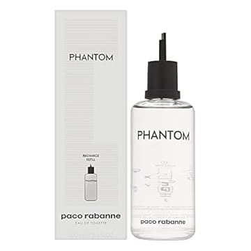 Perfume Masculino EDT Phantom Refil, Cinza, Paco Rabanne, 200 ml