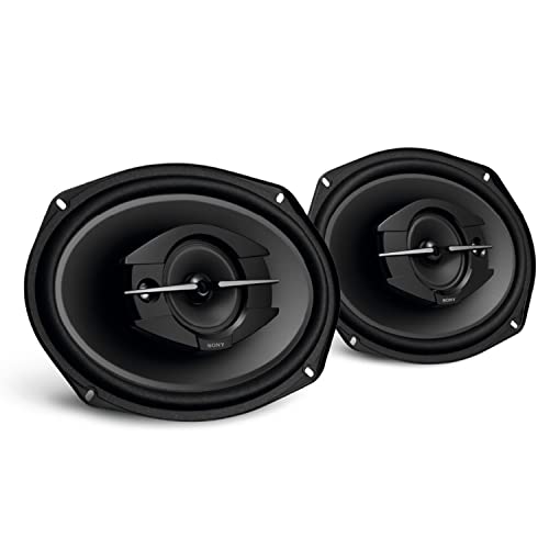 Sony XS-GTF6939 - Altavoces coaxiales de 3 vías de 6 x 9 Pulgadas con Potencia máxima de 420 vatios (Negro, Paquete de 2)