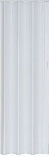 Falttür Schiebetür Tür weiß gewischt farben mit Riegel/Verriegelung...