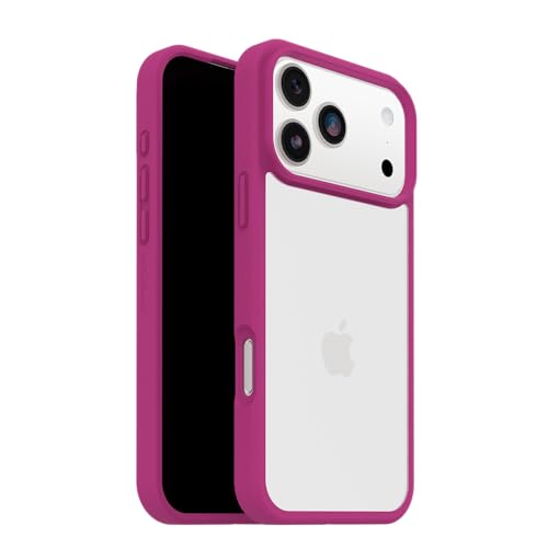 Image of OtterBox iPhone 17 Pro Max Profile Series Case - Rose Crystal - Pink | Ultra-Thin, Protective Minimalist iPhone Case, Snaps to MagSafe, Ultra-Sleek, Pocket-Friendly w / Drop Protection & Grip Edges