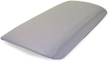 Fits 2010-2015 Lexus RX350, RX450h Synthetic Gray Leather Center Console Armrest Cover . Skin Only