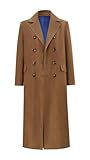 Cakfalia Adult Doctor Cosplay Uniform Mens the 10th Dr Costume Dr Series Tenth Doctor Cosplay Outfit (Brown, Medium)