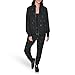 KARL LAGERFELD Paris Women's Jacket, Black/Black, Medium