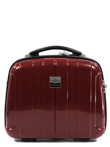 Vanity rigide Bahamas bordeaux 35 cm polycarbonate contre chocs bagages - 2