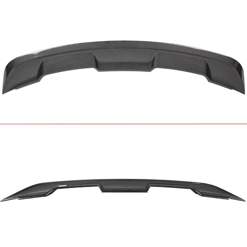 Rear Trunk Spoiler Wing Compatible with Ford Mustang 2015-2024 GT/EcoBoost/V6/V8/Shelby 2-Door Models, Carbon Fiber Style - Image 6