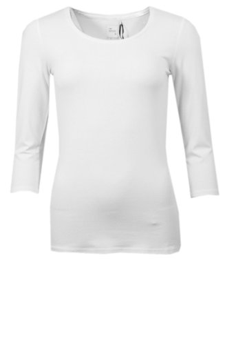Fransa Damen Bluse Gr. Large, weiß