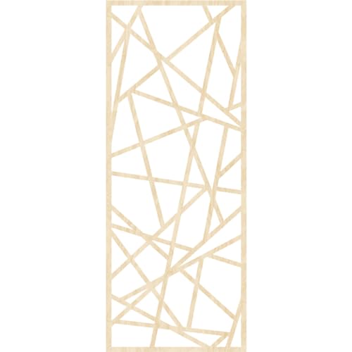 Image of Conway Decorative Pierced Fretwork Wood Wall Panels, 11 3 /8 inchW x 29 3 /8 inchH x 1 /4 inchT, Birch