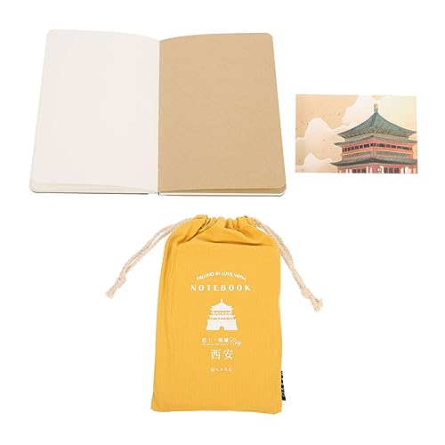 Angoily Cuaderno de Viaje Conveniente con Páginas Accesorio de Notas Portátil para y Recuerdos para Fiestas y Actividades Escolares