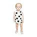 FEITONG® Baby Boys Girls Polka Dot Romper Jumpsuit Bodysuit Clothes (Age 0-1Y)