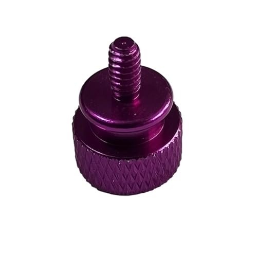 10�� 6#-32/M3.5 �J���t�� �R���s���[�^�P�[�X �T�C�h�p�l�� �n�[�h�f�B�X�N ����߃l�W �A���~ ���[���b�g�X�e�b�v�܂݃l�W(Purple)