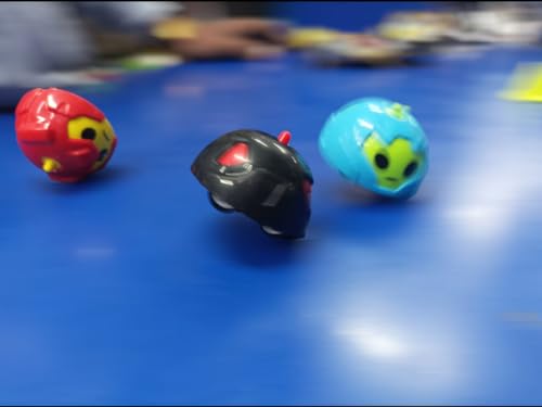Image of Mini Battle Gyro Car Fight Together Fingerstip Rotating (Pack of 1 - Multicolor) Include: One Car, One Ring and Small Round Drip