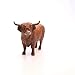 Schleich Farm World Realistic Highland Bull Cow Animal Figurine - Highly Detailed and Durable Farm Animal Toy, Fun and Educational Play for Boys and Girls, Gift for Kids Ages 3+