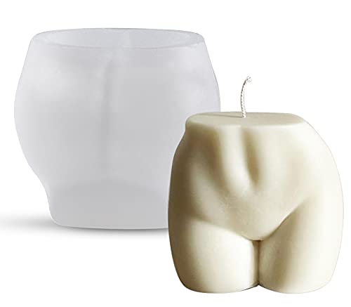 EPODA Silikon Kerzenform Körperform Weibliche 3D Silikonform Butt Body Candle Mold Harzguss Selbstgemachte Kunst Körperformen Cover