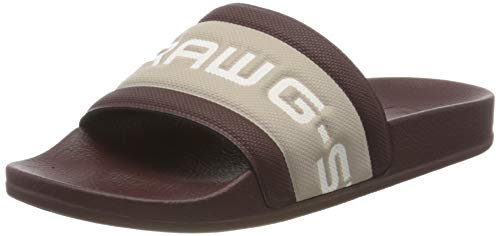 G-Star Raw Women's Flip Flop Sandals Flip Flops , Multicolour Plum Liquid Pink 93 A6 , 8 US