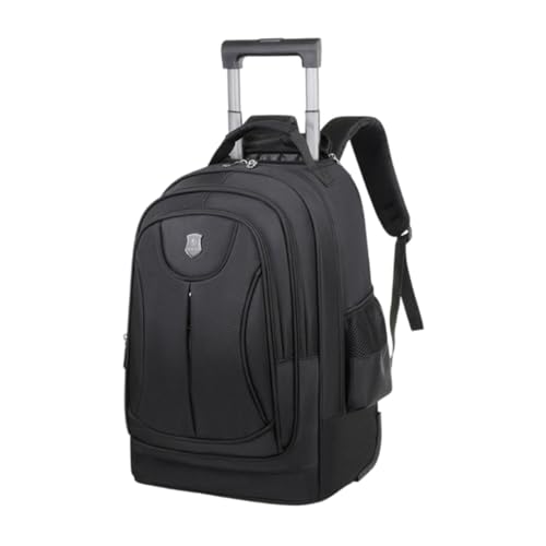 Ronyme Mochila de Viaje con Carro con Ruedas, Bolsa de Cabina de Negocios, Bolsa con Ruedas de Tela Oxford para Viajes, Mujeres, Hombres, Adultos de