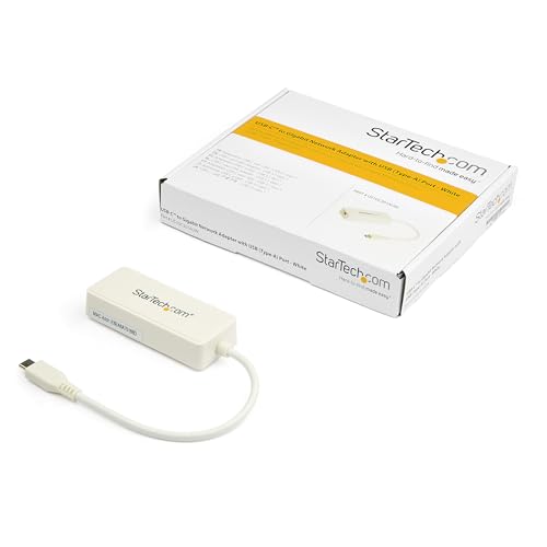 Dongle LAN USB 3.1 Tipo C StarTech US1GC301AUW compatible Windows macOS 5