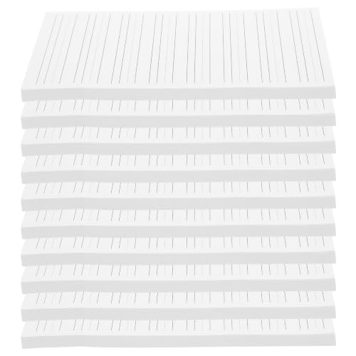 Cuadernos de práctica de caligrafía en inglés con papel de doble línea resistente 1