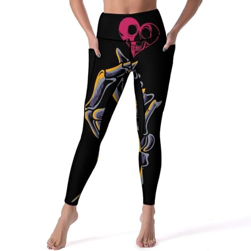 Leggings pour fitness Coeur De Main sans glissement pantalon de sport yoga S
