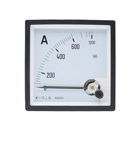 Ampèremètre AC SQ-96 100/5A cadran analogique encastrable 96x96mm