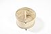TIURE Large Hat Pop Up Bag Storage and Travel Box for Big Round Hats and Caps Expands and Keeps Out Dust and Dirt Perfect for Cover Cowboy Sun Beach Hats, 19 inches diameter