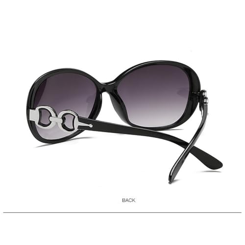 Sunglasses for Women Vintage Glasses Plastic Round Outdoor Eyewear Uv4004