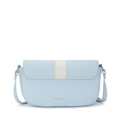 Image of Fastrack Puff Sling with Detachable Pouch | Faux-Leather Women's Handbags | Sling for Casual Carry