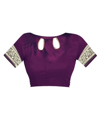 Sugathari Women Banarasi Sari Pure Kanjivaram Silk Saree Soft New Ladies 2023 Design Wear Pattu Sarees Latest Cotton Party Sari Collections with Blouse Piece for Wedding Sadi (PARI S-1