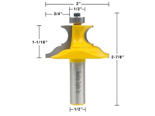 Yonico 16157 - Architectural Molding Router Bit, Pedestal Base - Cutting Height: 1", Cutting Depth: 3/4" - 1/2" Shank - Image 4