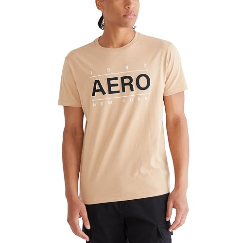 Aero Center Chest Logo- AERO, Ginger Root, 3XL